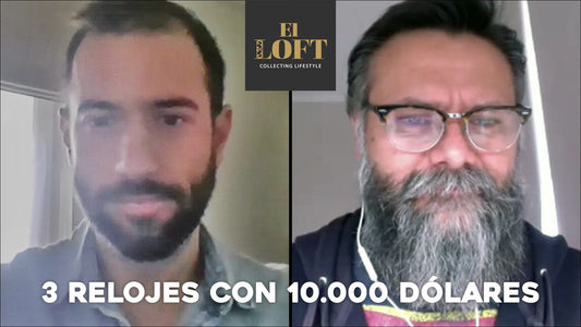 Colección de 3 relojes con 10.000 dólares
