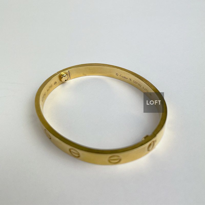 Pulsera Love Oro Amarillo