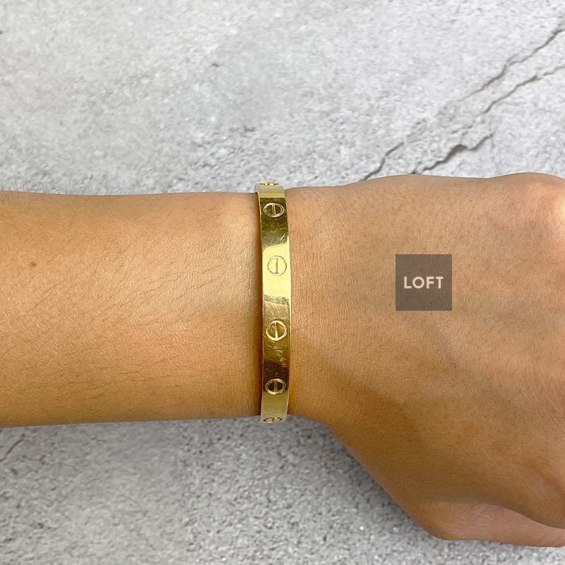 Pulsera Love Oro Amarillo