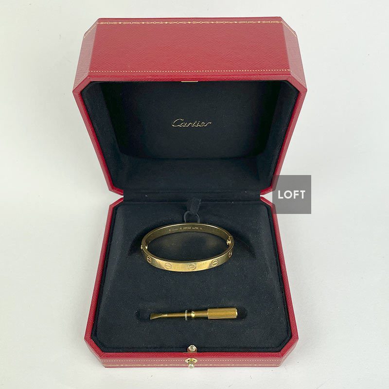 Pulsera Love Oro Amarillo