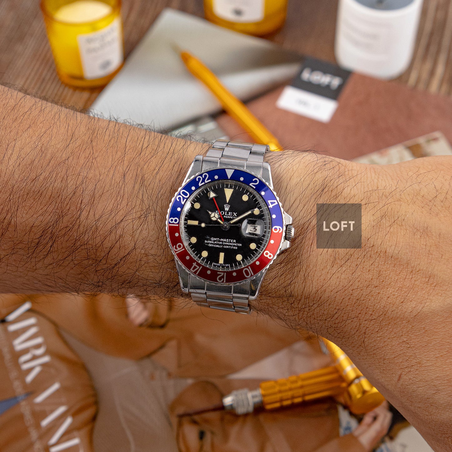 Rolex GMT-Master 1675 Pepsi Vintage 40mm