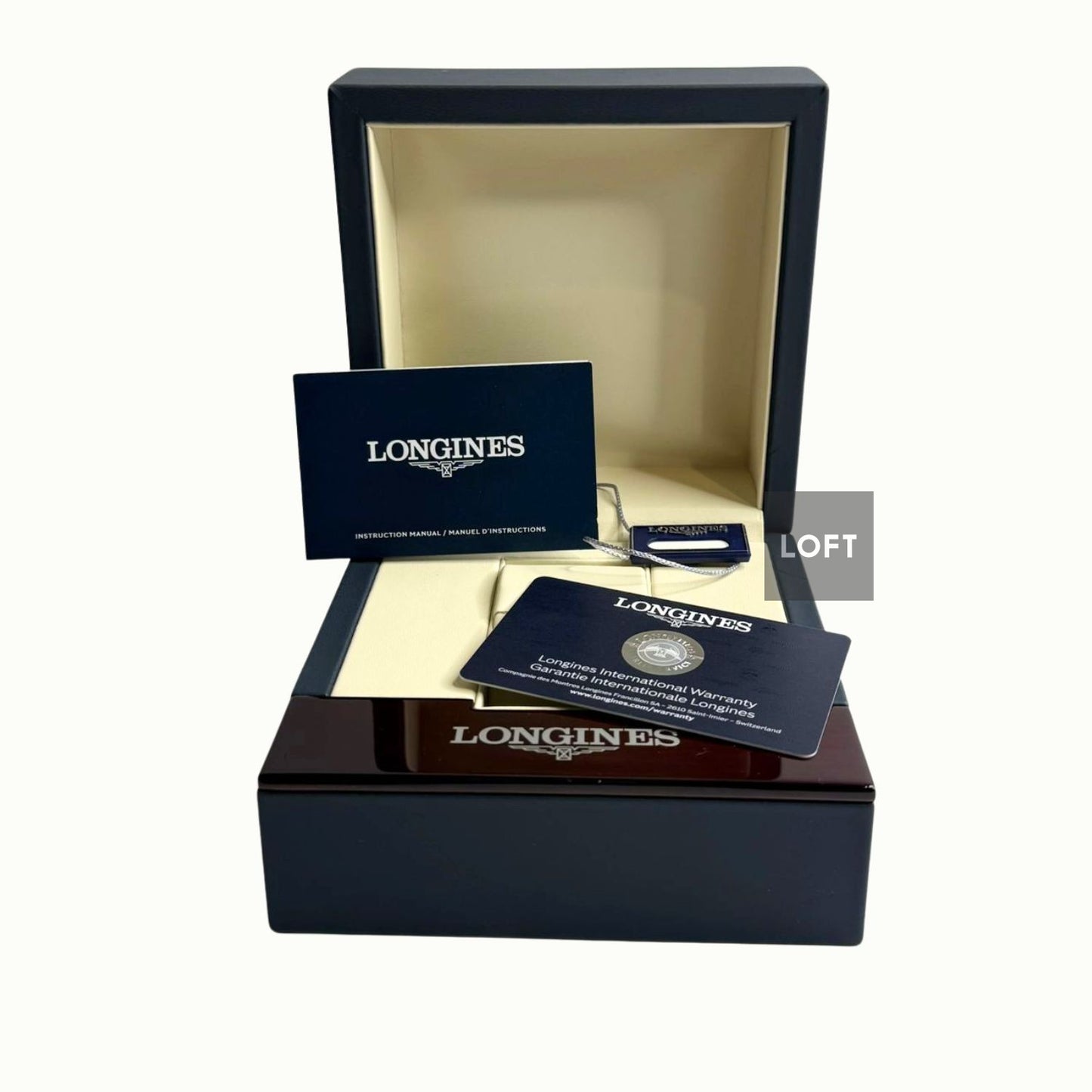 Longines Conquest Quartz Blue Sunburst Dial 41mm