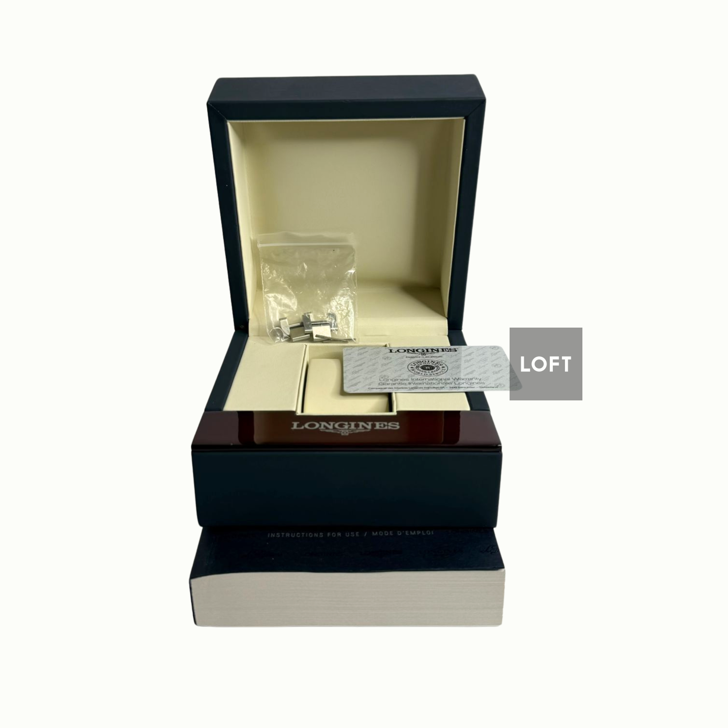 Longines HydroConquest Quartz Black Red Bezel 41mm