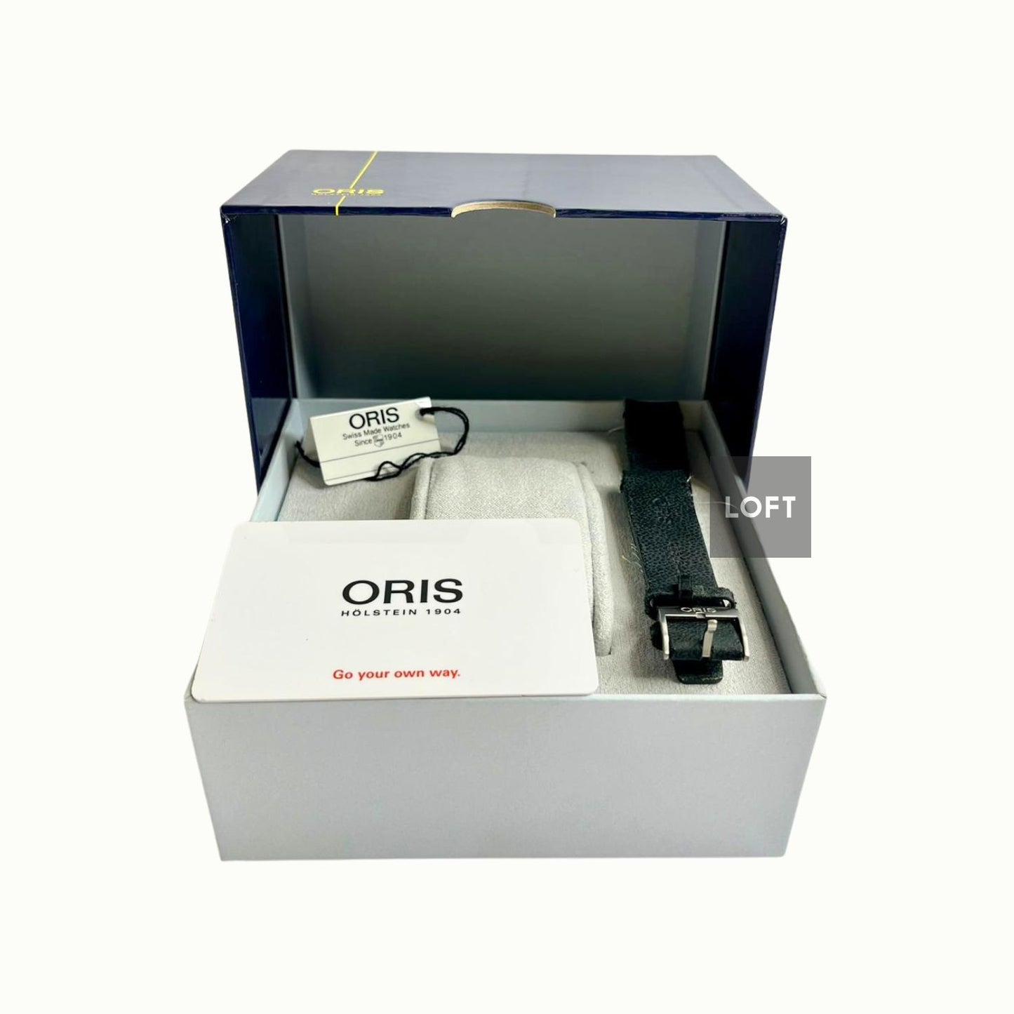 Oris Chronoris Date Grey Dial Rotating Inner Bezel 39mm