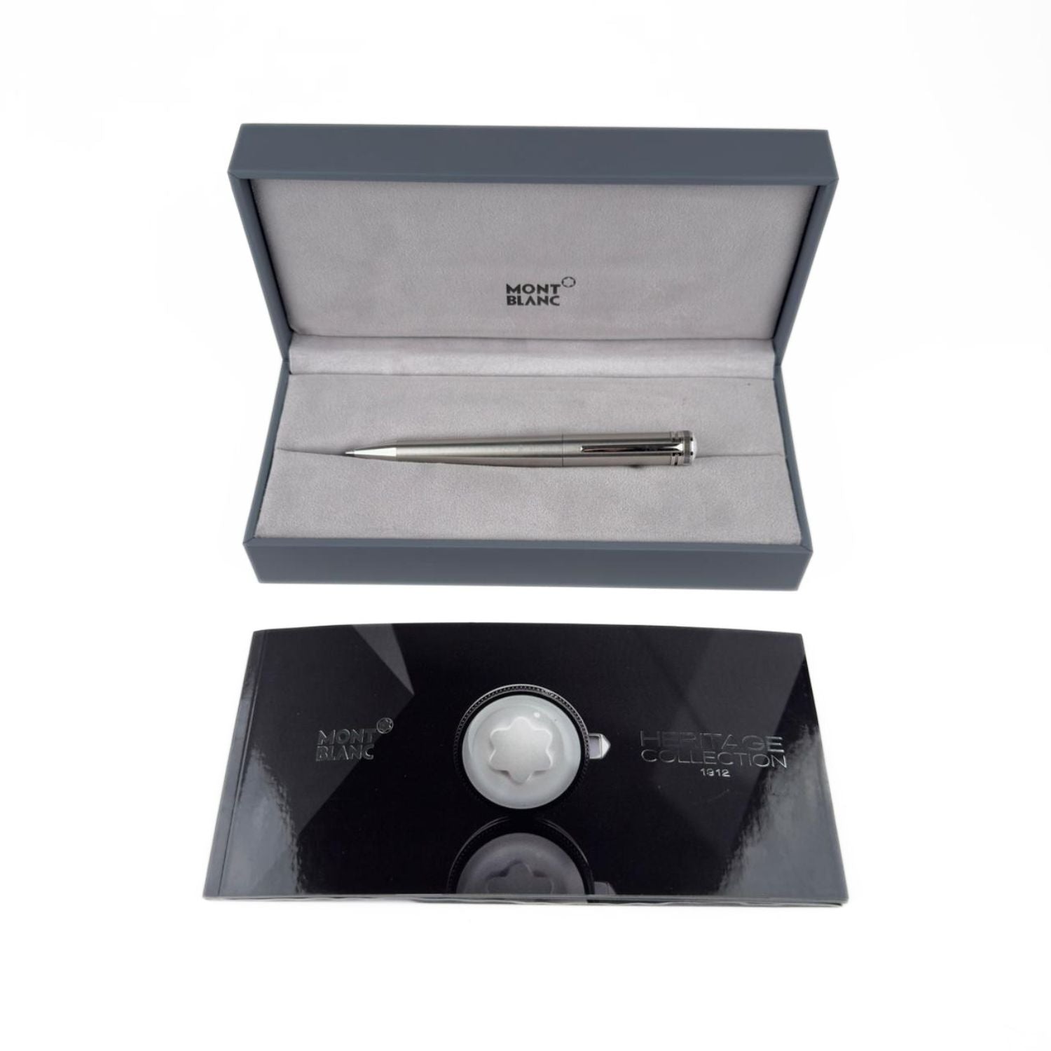 Montblanc Meisterstück Heritage Collection 1912 Silver Stainless