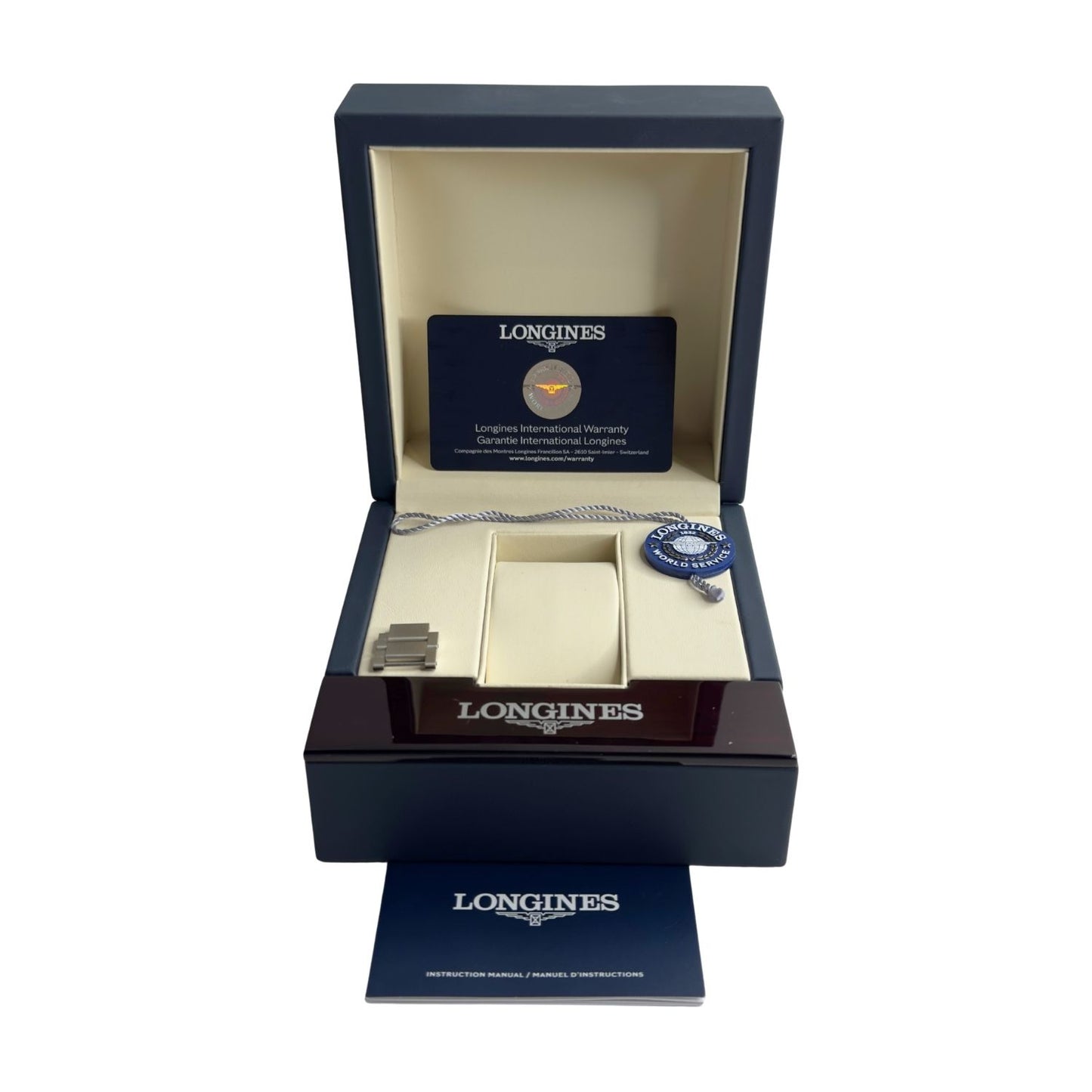 Longines Zulu Time Automatic GMT Black Dial 42mm