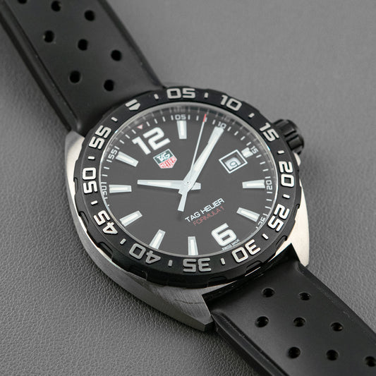 TAG Heuer Formula 1 WAZ1110 Quartz Black Dial 41mm