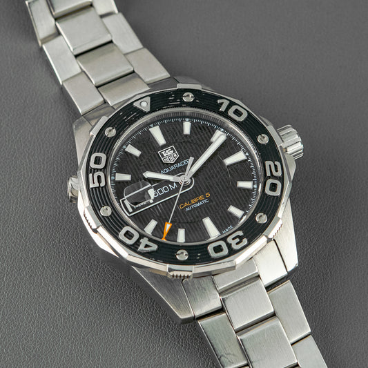TAG Heuer Aquaracer 500M Calibre 5 Automatic Black 43mm