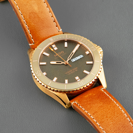 Mido Ocean Star Bronze Automatic Green Dial 42.5mm