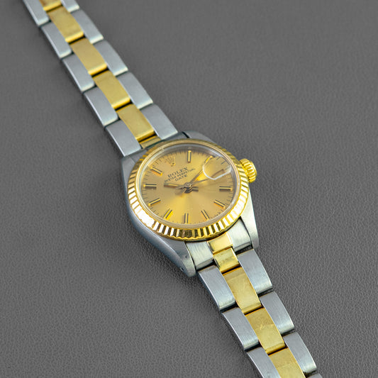 Rolex Lady-Datejust 69173 Champagne Dial 26mm