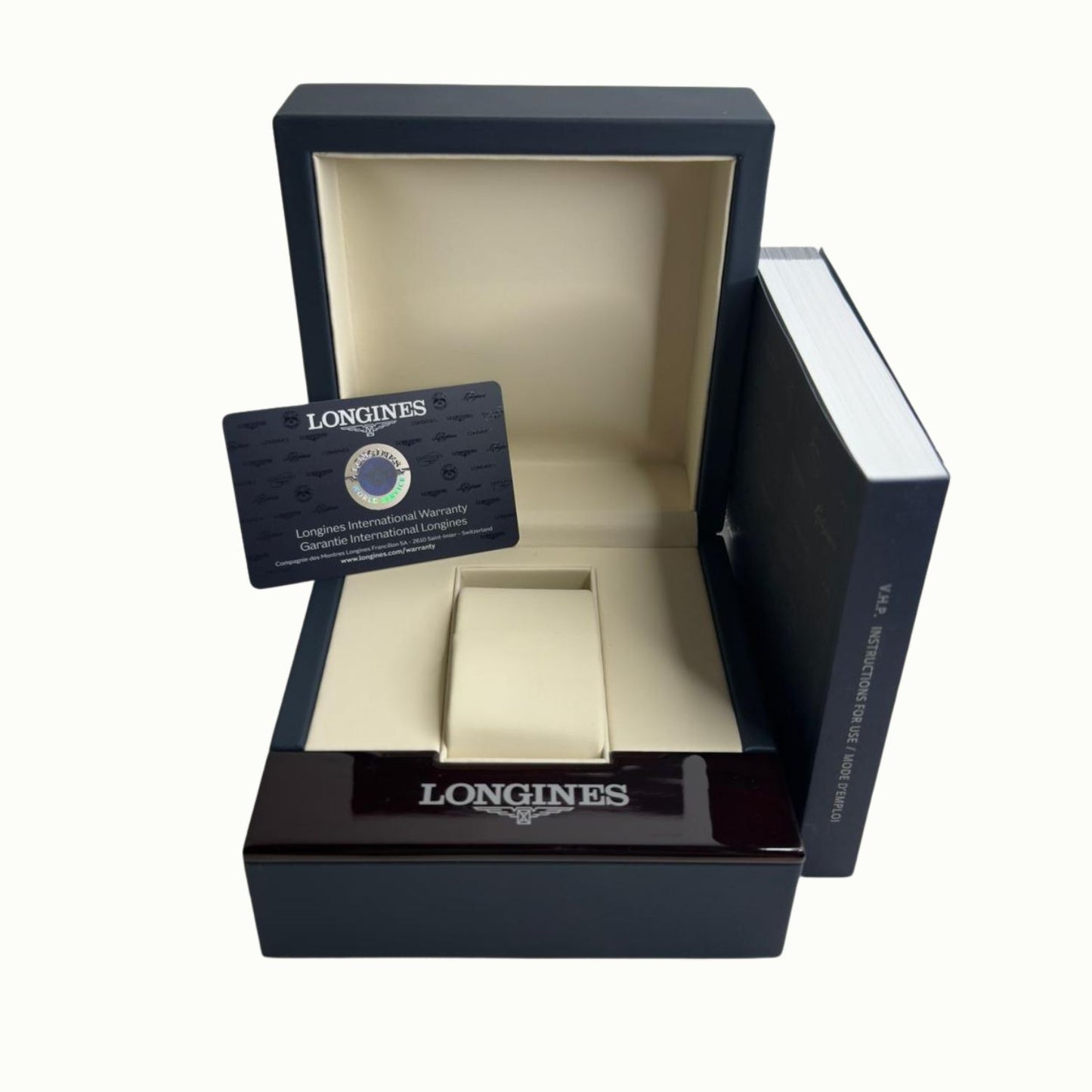 Longines Conquest V.H.P. Quartz Date Black Dial 43mm