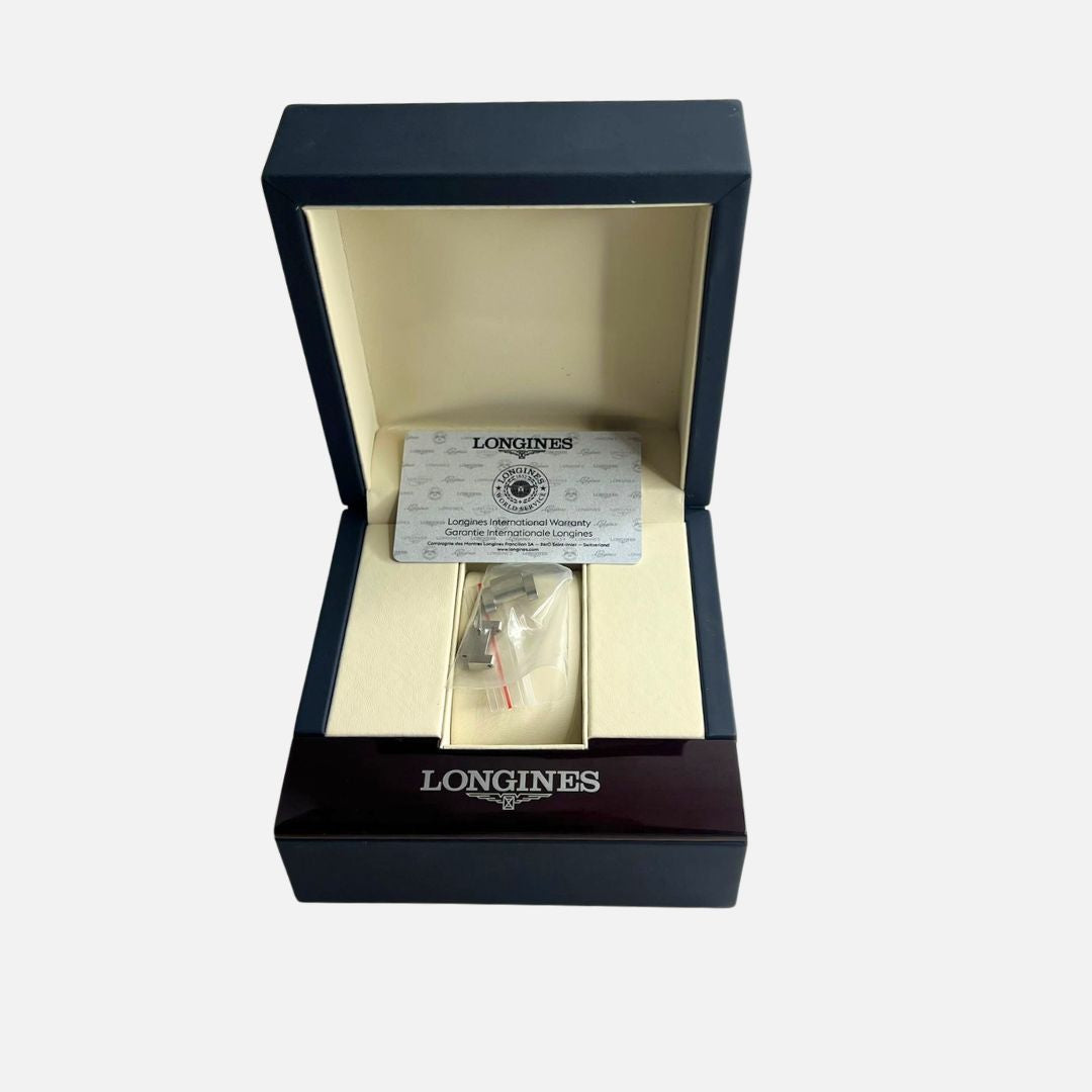 Longines Conquest V.H.P 50M Quartz White Dial 41mm