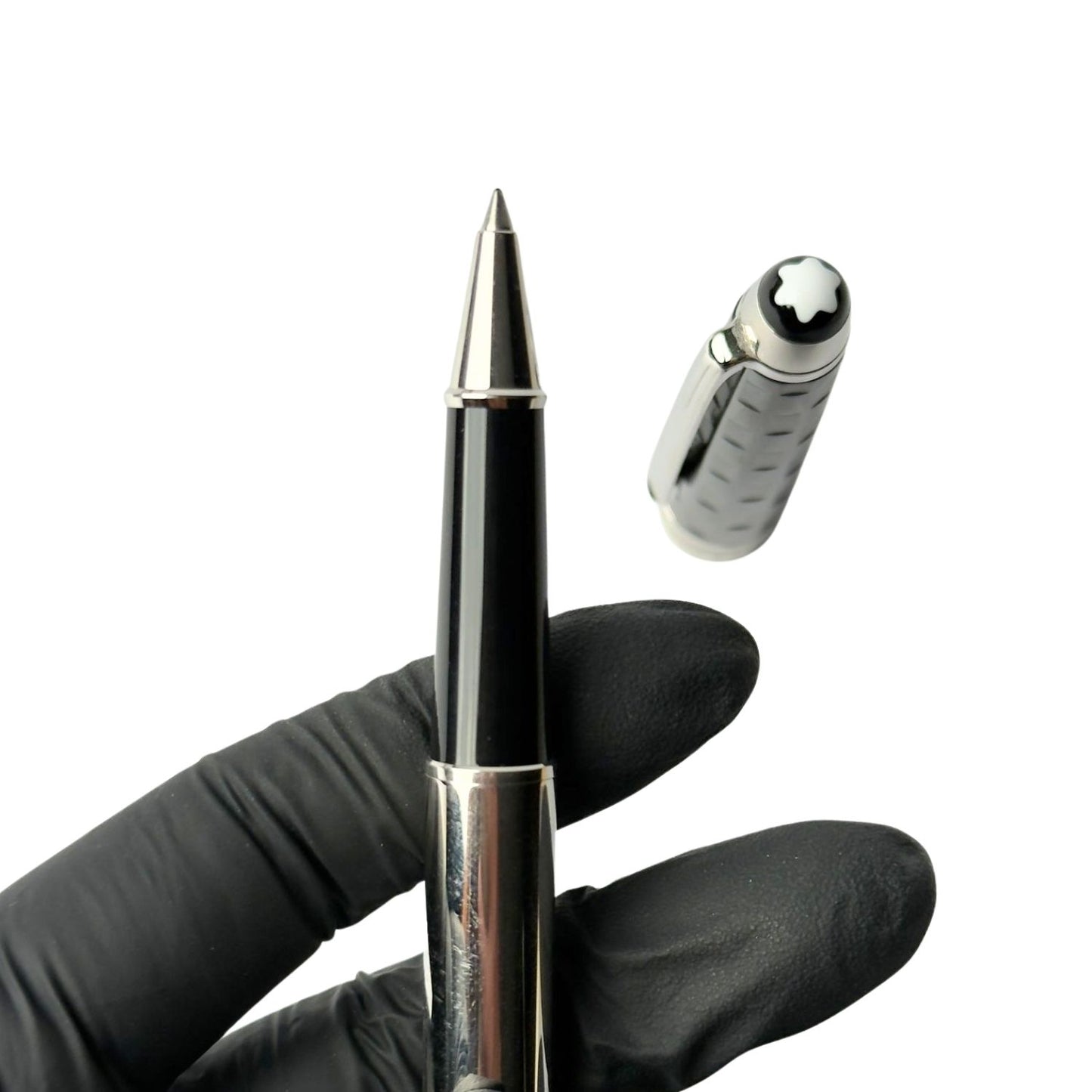 Montblanc Meisterstuck Solitaire Ceramics Black Prisma RB