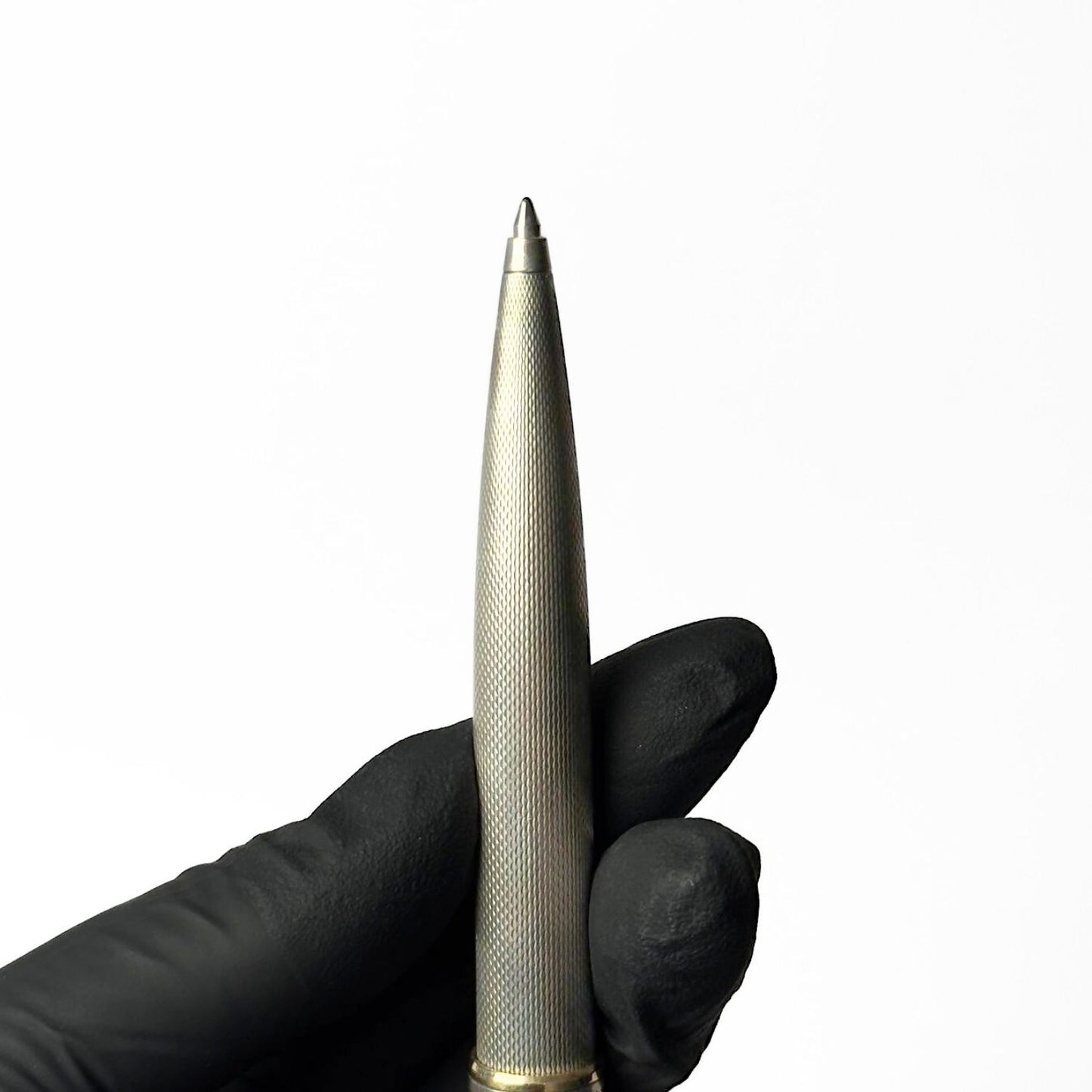 Montblanc Meisterstuck Solitaire Martelé Sterling Silver Midsize BP 1