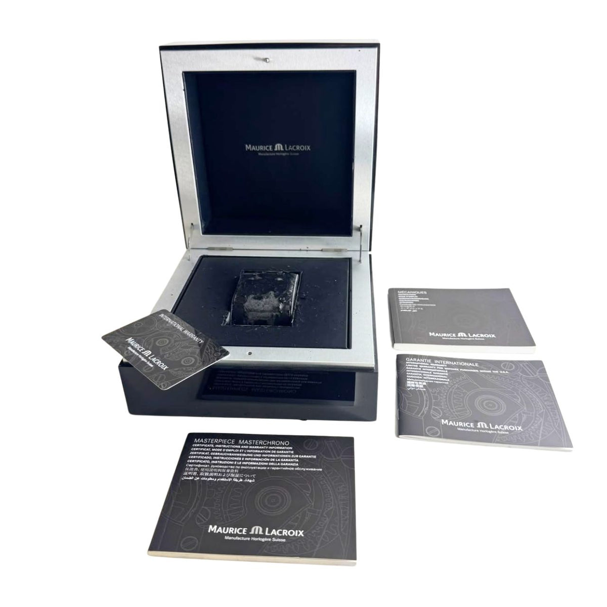 Maurice Lacroix Masterpiece Chronograph Black Dial 40mm