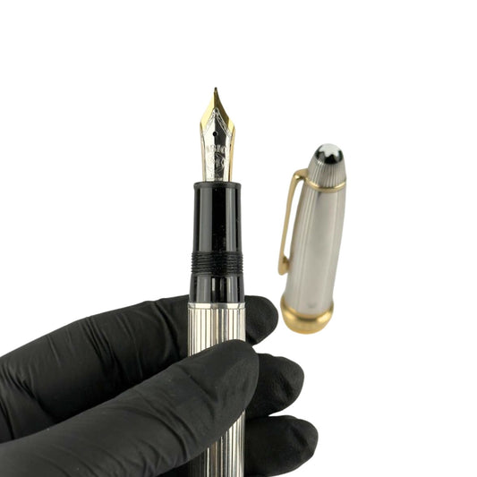 Montblanc Meisterstuck Solité Le Grande Silver
