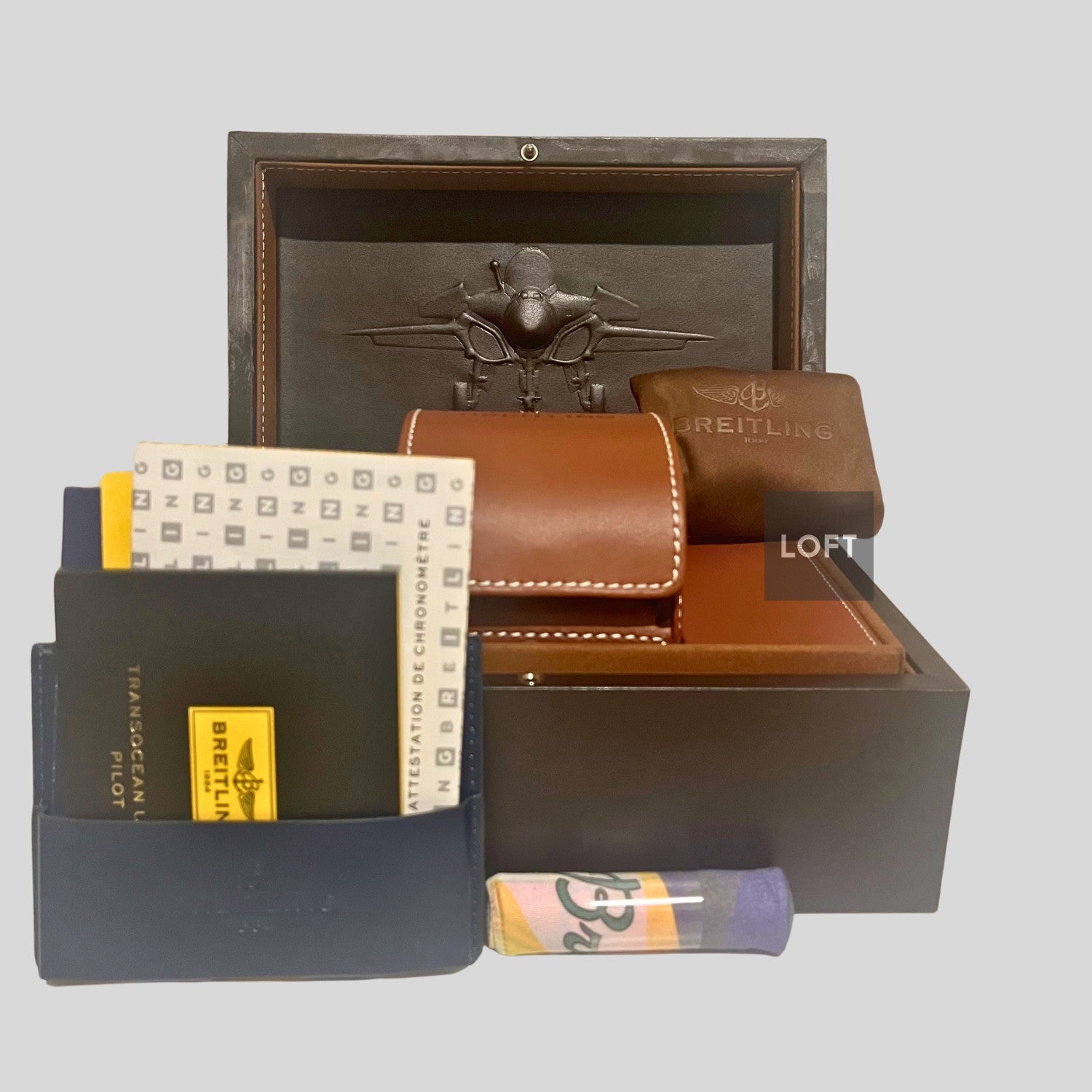 Breitling Transocean Chronograph Unitime Pilot 46 mmr