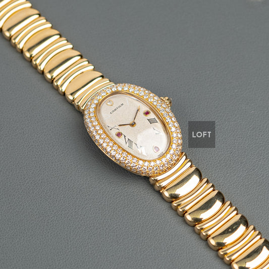 Cartier Baignoire Joaillerie 1950 1 Oro y Diamantes
