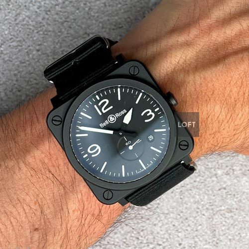 Bell & Ross BR S Black Matte Ceramic 39 mm