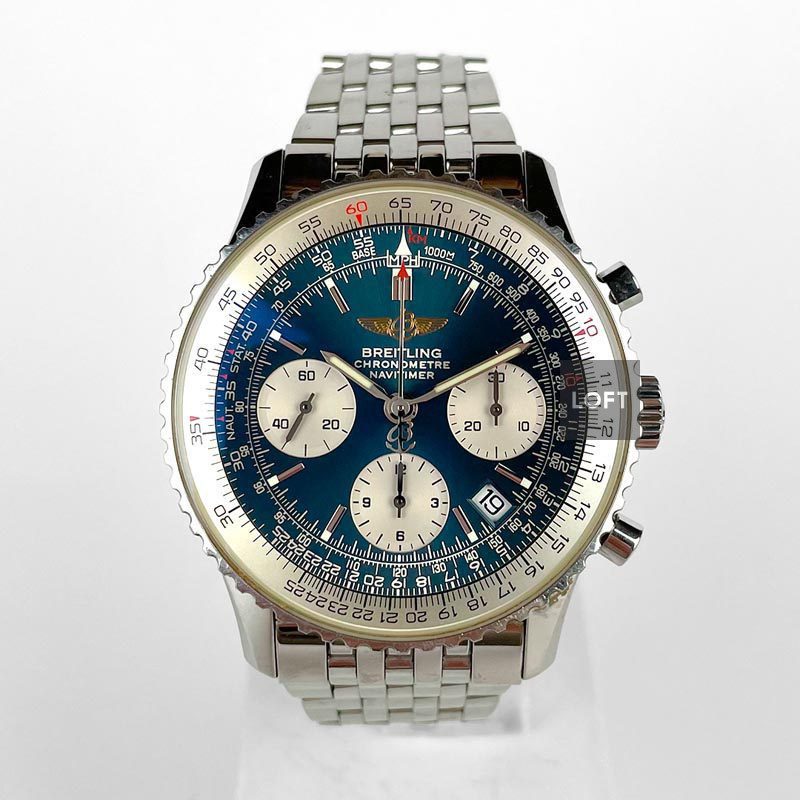 Breitling Navitimer Chronograph Automatic Blue Dial