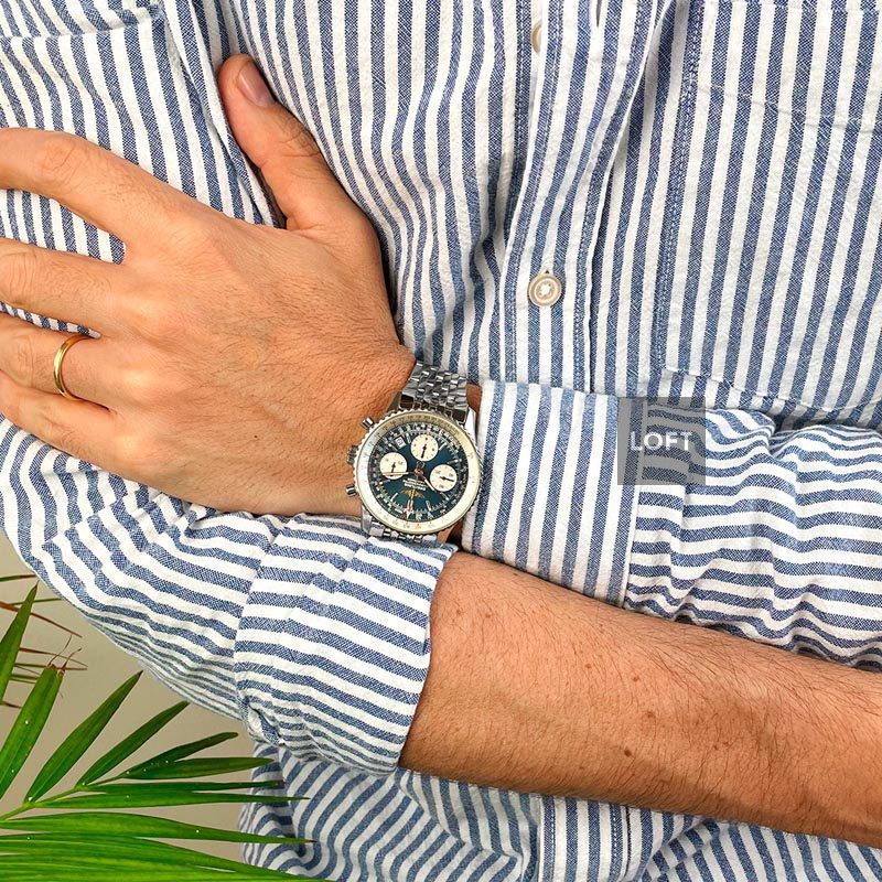 Breitling Navitimer Chronograph Automatic Blue Dial