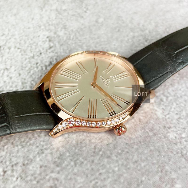 Omega De Ville Trésor 36 mm Oro Sedna y Diamantes