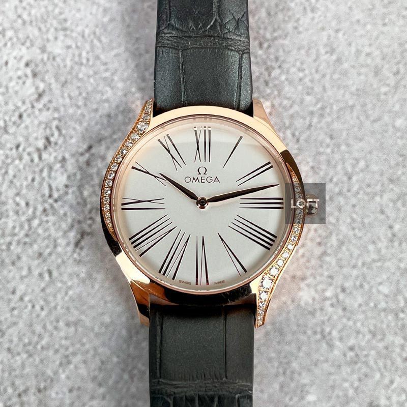 Omega De Ville Trésor 36 mm Oro Sedna y Diamantes