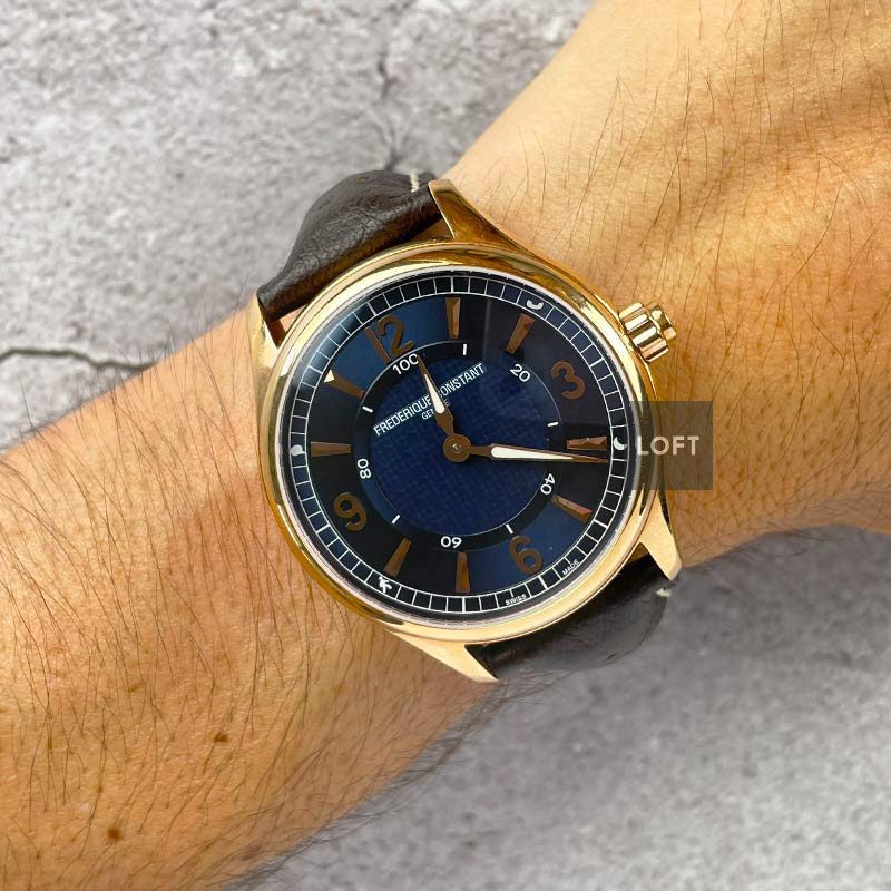 Frederique Constant Horological Smartwatch FC-282 Blue Dial