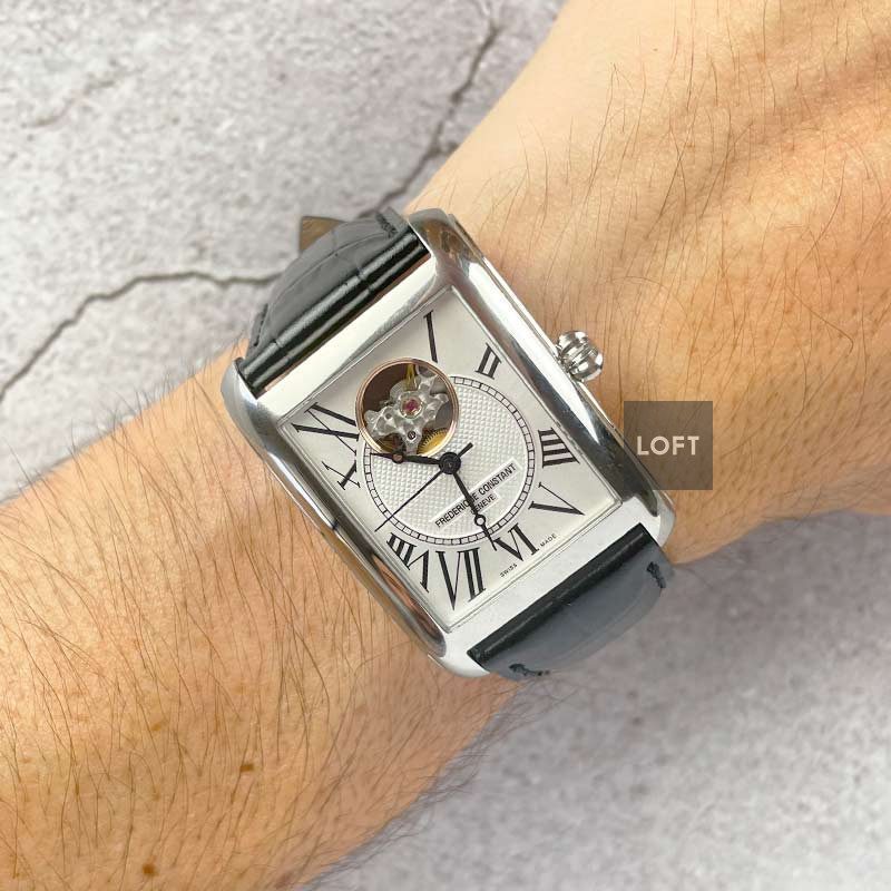 Frederique Constant Classics Carrée Automatic Open Heart 30,4 mm