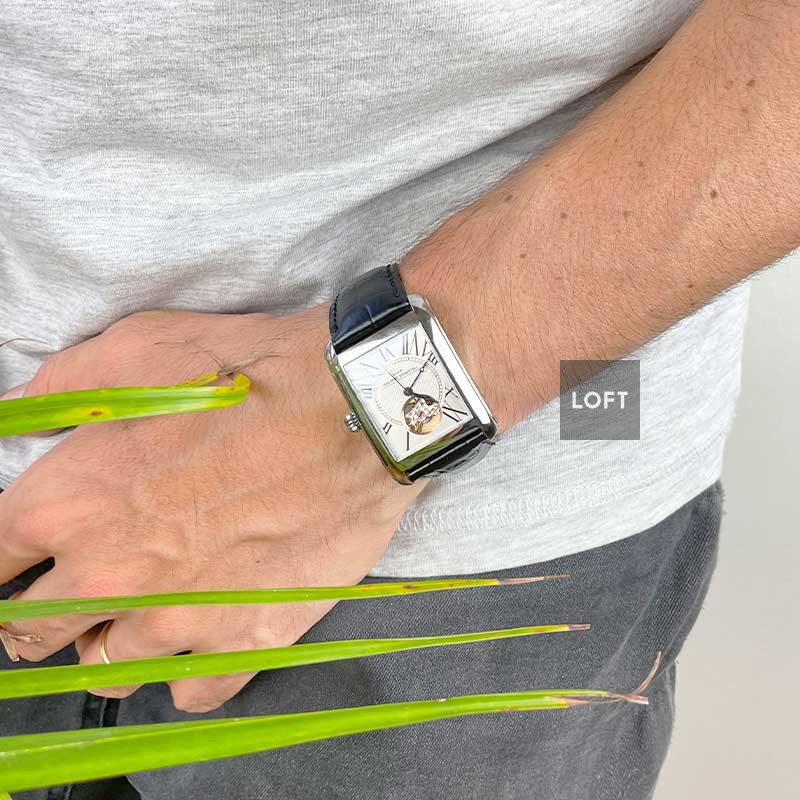 Frederique Constant Classics Carrée Automatic Open Heart 30,4 mm