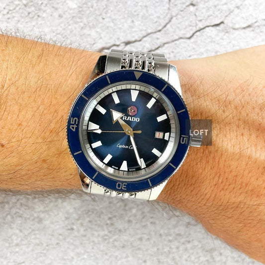 Rado Captain Cook Automatic Blue Dial 42 mm