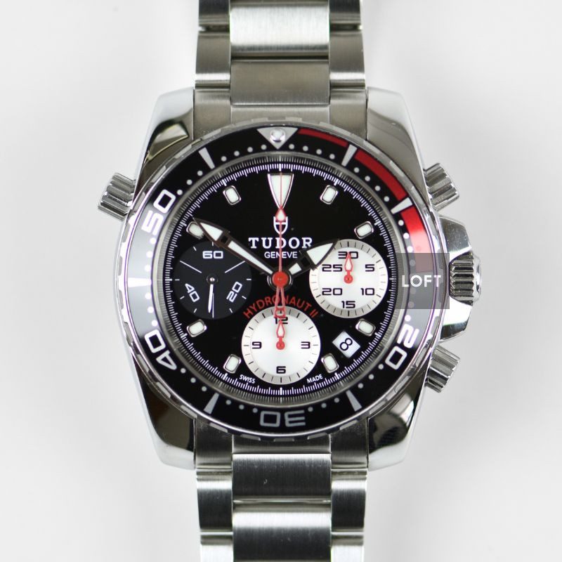 Tudor Hydronaut II Chronograph Black Dial 41 mm