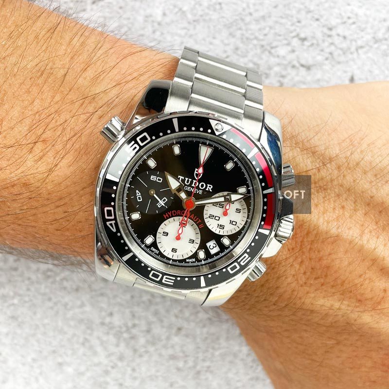 Tudor Hydronaut II Chronograph Black Dial 41 mm