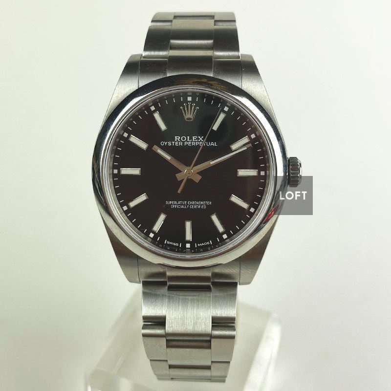Rolex Oyster Perpetual 114300 Black Dial 39 mm