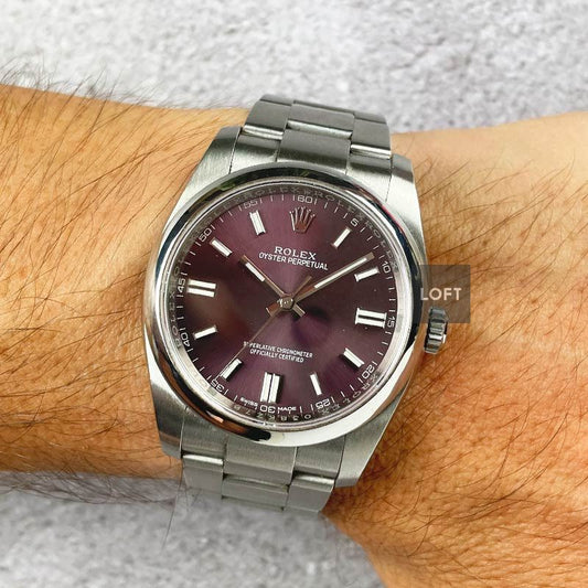Rolex Oyster Perpetual 36 Red Grape 116000