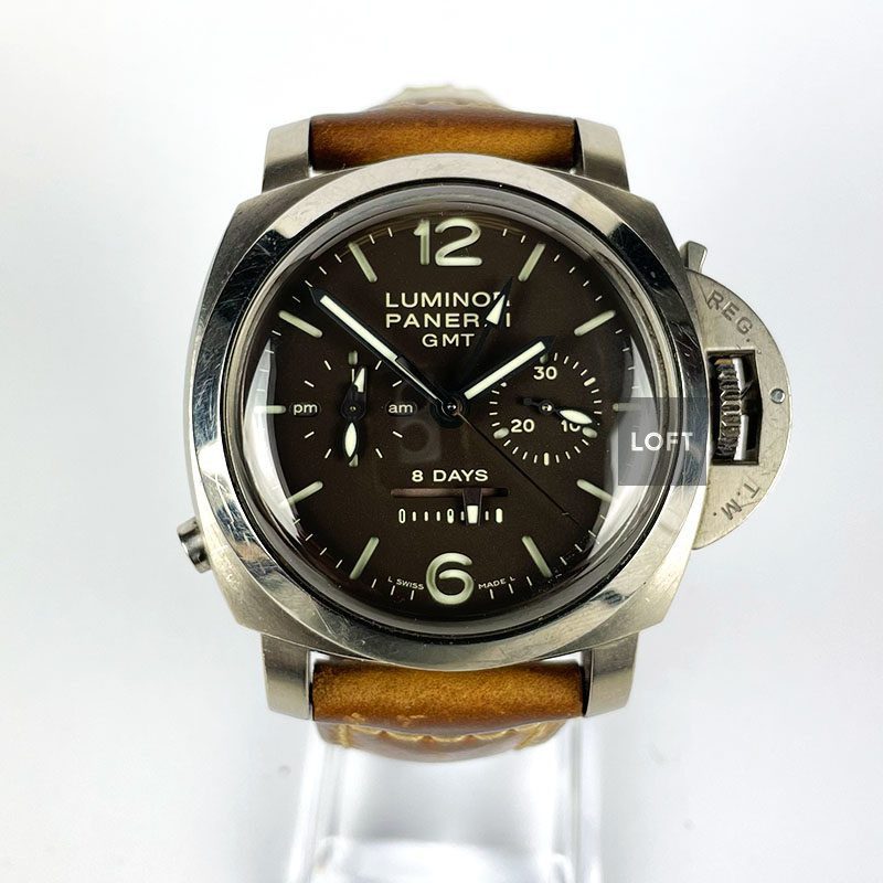 Panerai Luminor 1950 Chrono Monopulsante 8 Days GMT Titanium
