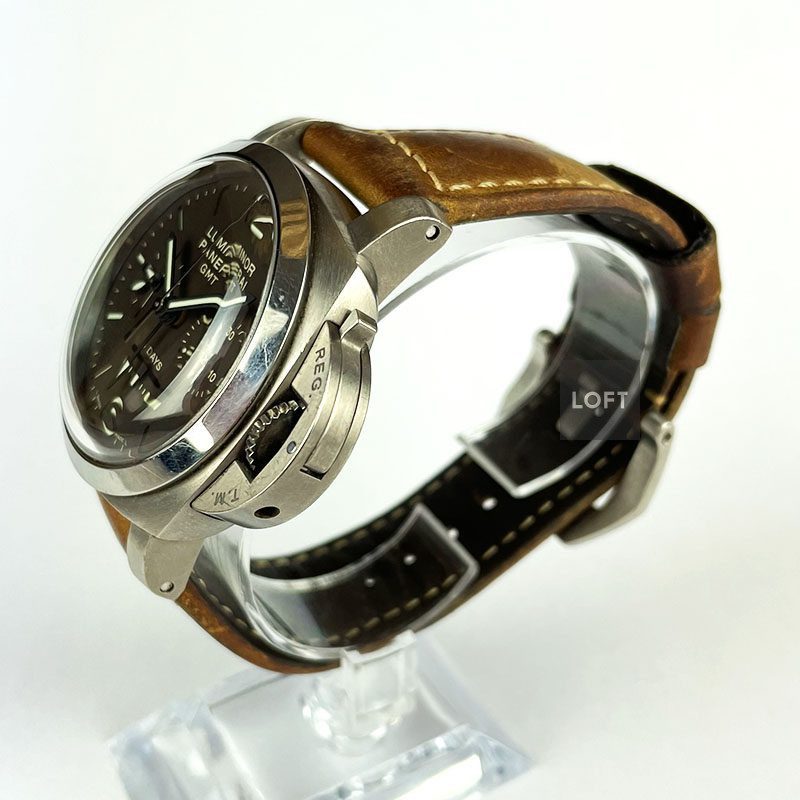 Panerai Luminor 1950 Chrono Monopulsante 8 Days GMT Titanium