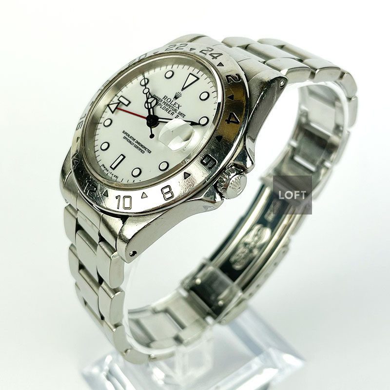 Rolex Explorer II Automatic GMT White Dial 40 mm