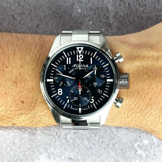 Alpina Startimer Pilot Quartz Chronograph 44 mm
