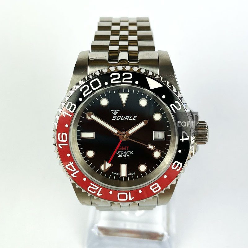 Squale 30 Atmos GMT 1545 Coke Ceramic Bezel 40 mm