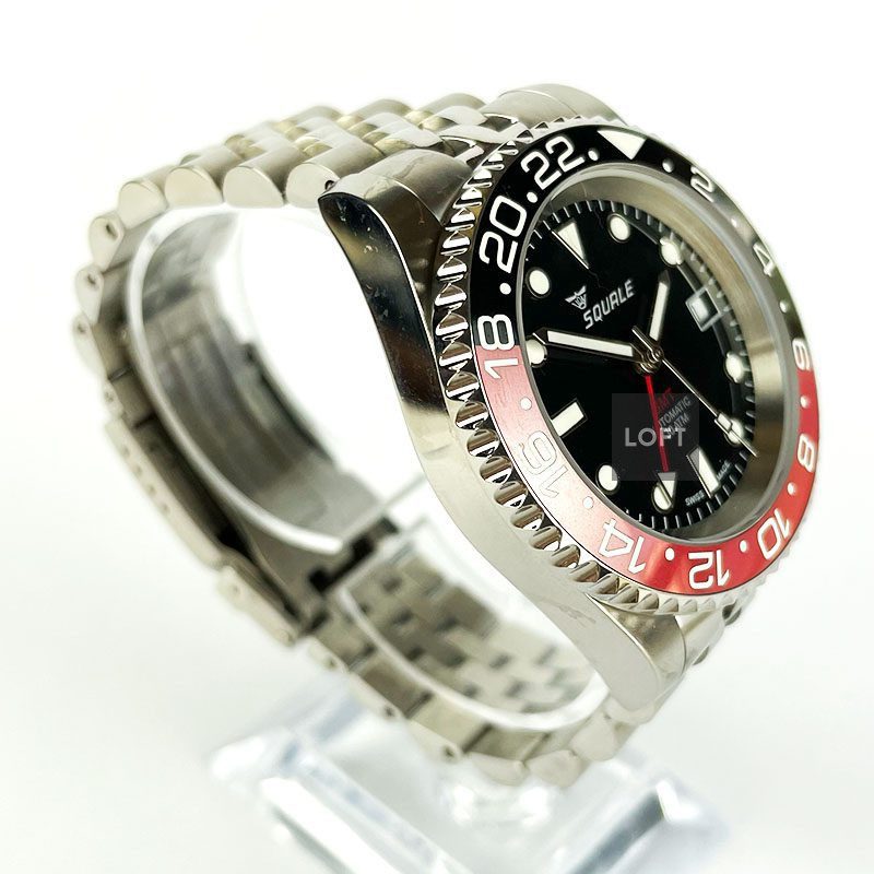 Squale 30 Atmos GMT 1545 Coke Ceramic Bezel 40 mm