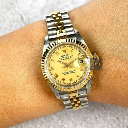 Rolex Datejust 69173 26 mm Steel/Yellow Gold