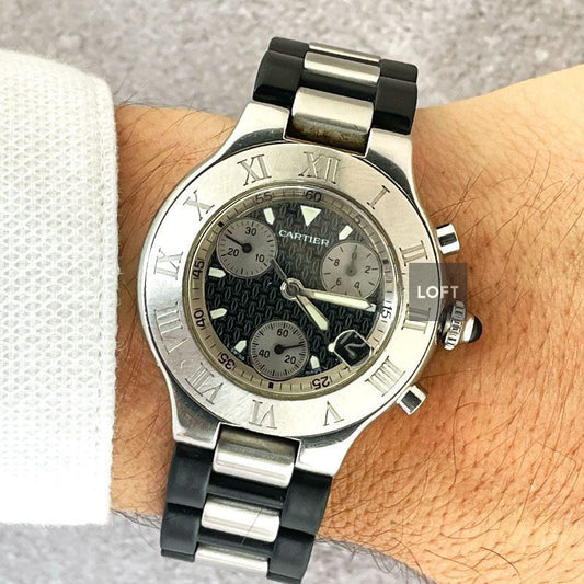 Cartier Must 21 Chronoscaph 2424 38 mm