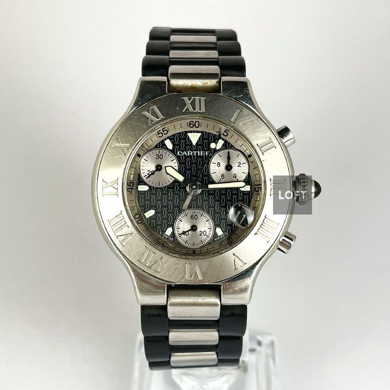 Cartier Must 21 Chronoscaph 2424 38 mm