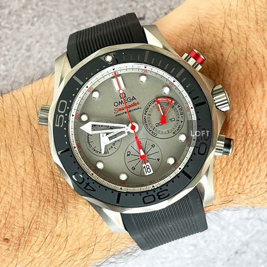 Omega Seamaster Diver 300 Chronograph Team Etihad New Zeland