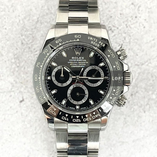 Rolex Cosmograph Daytona Steel/Cerachrom Black 40 mm