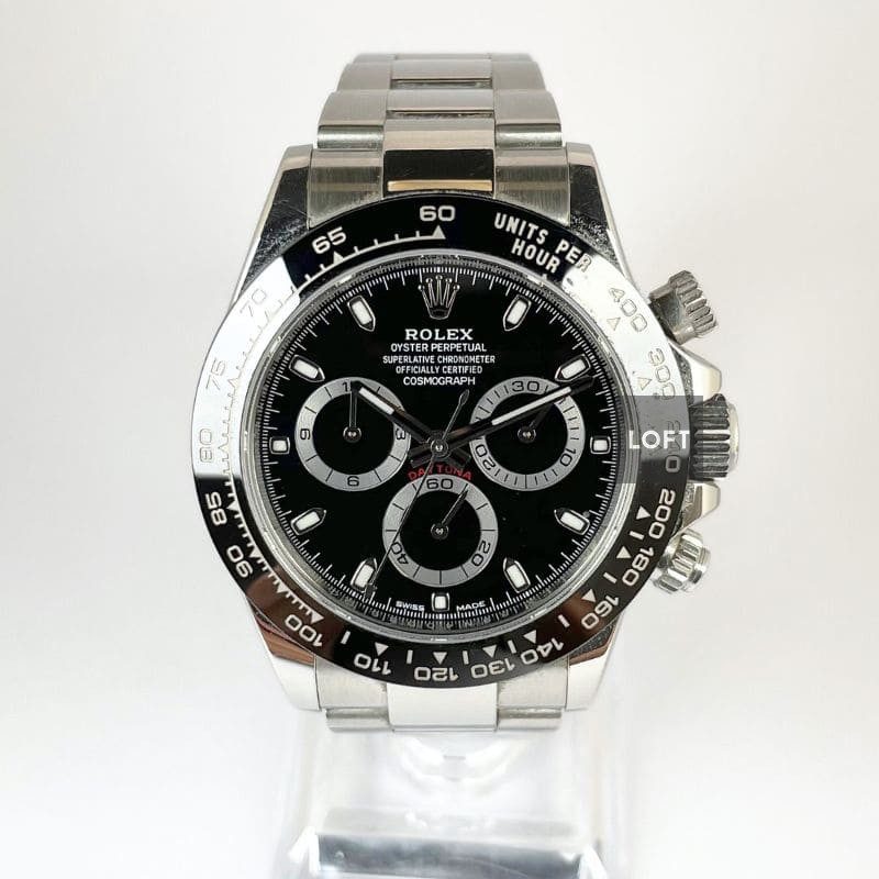 Rolex Cosmograph Daytona Steel/Cerachrom Black 40 mm