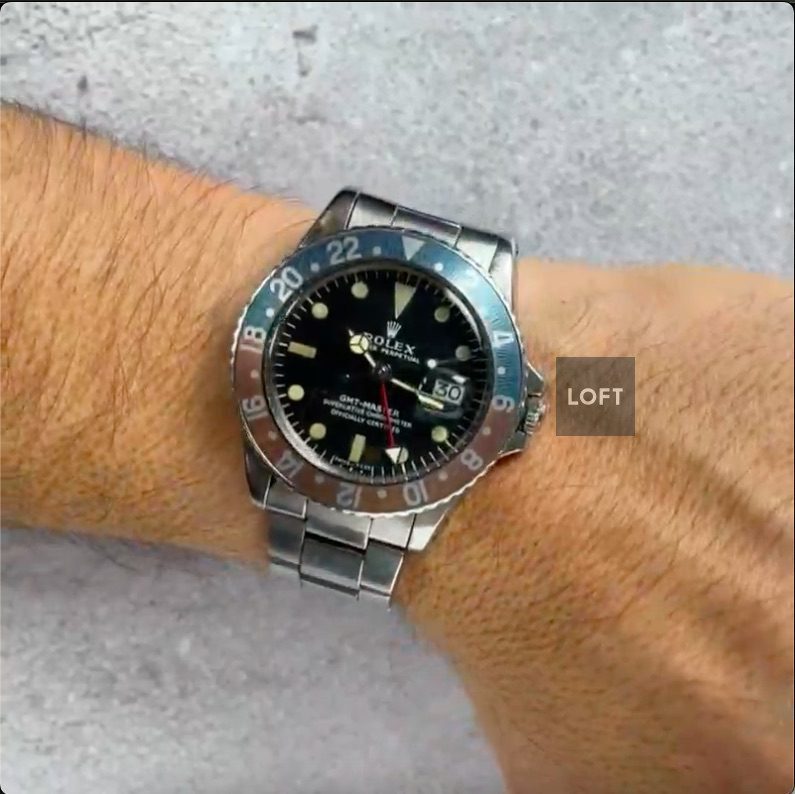 Rolex GMT-Master 1675 Pepsi Vintage 39 mm