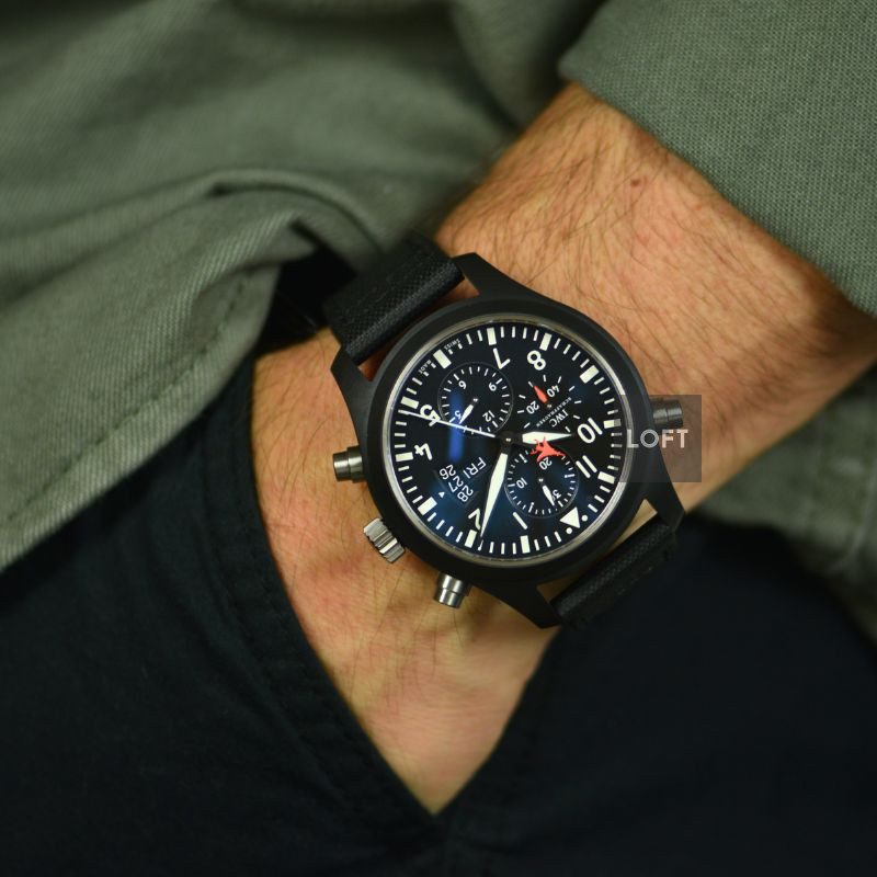 IWC Pilot's Watch Double Chronograph Edition Top Gun 46 mm