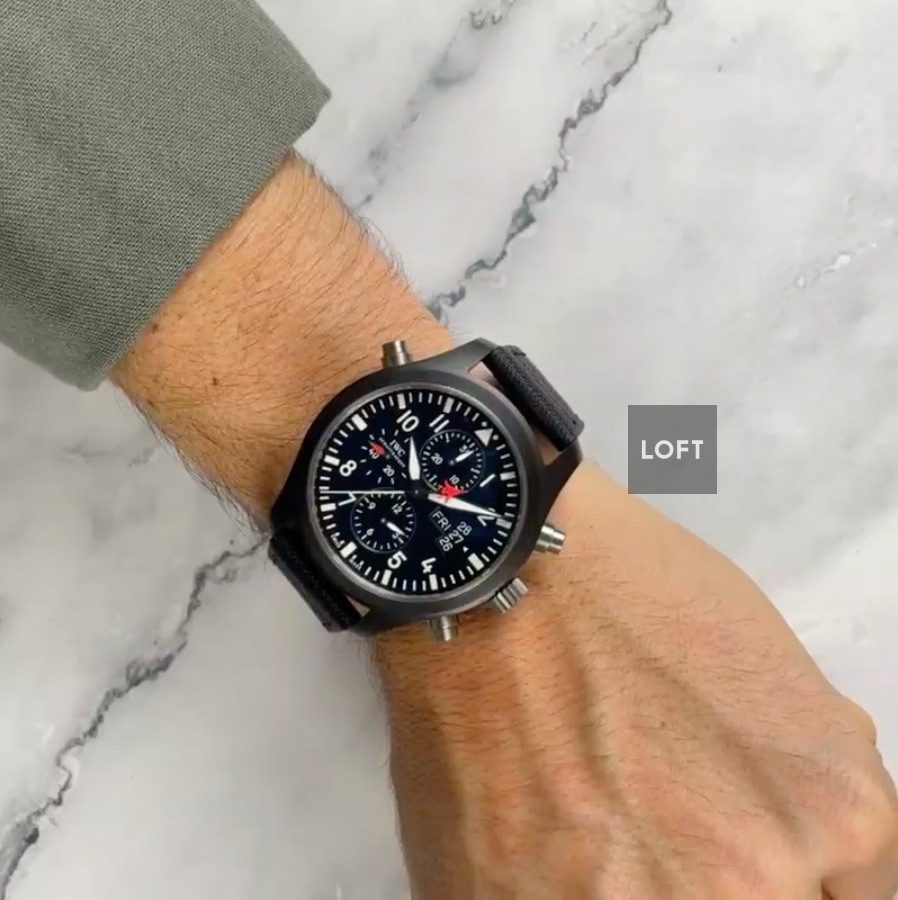 IWC Pilot's Watch Double Chronograph Edition Top Gun 46 mm